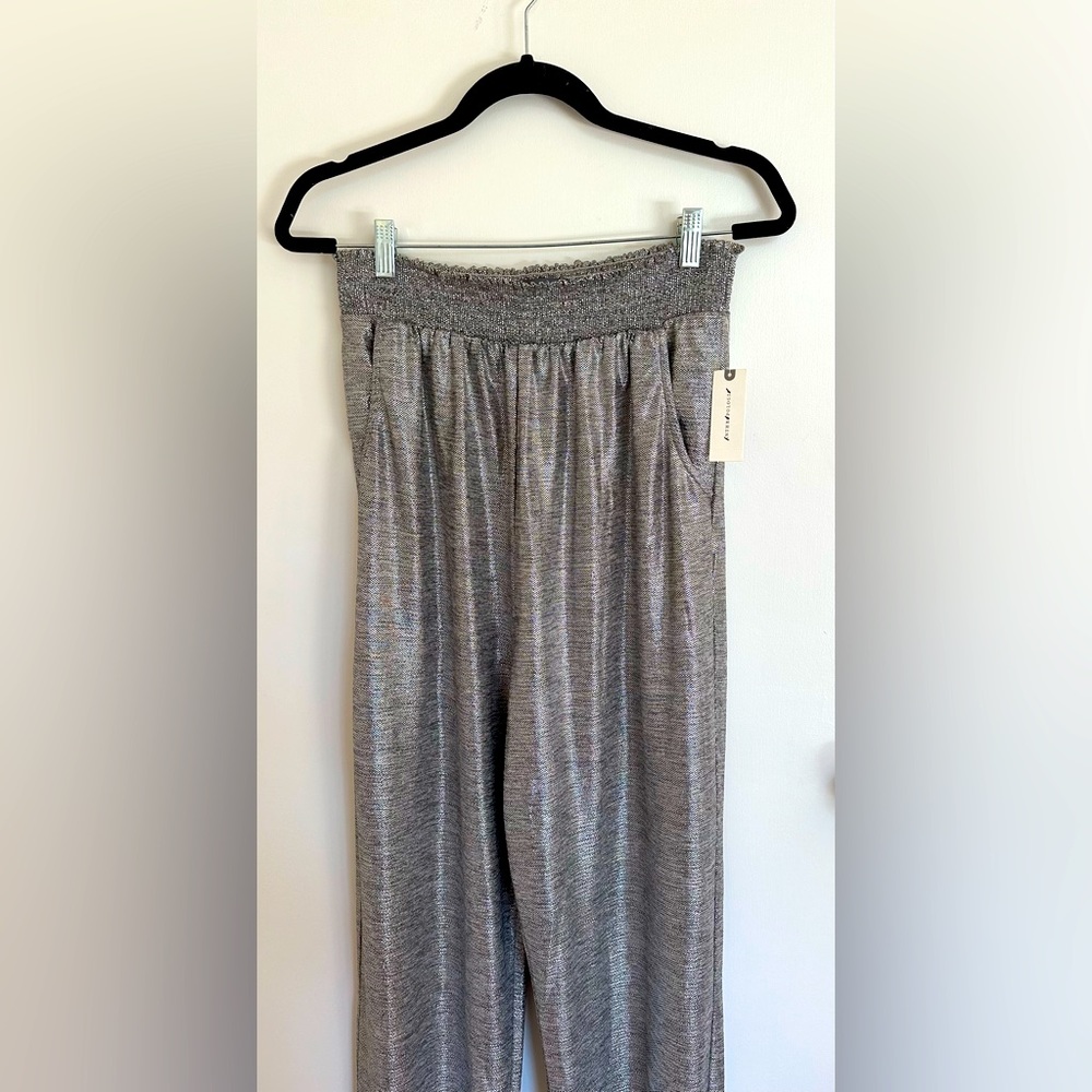 Silver Anthropologie “harem” pants